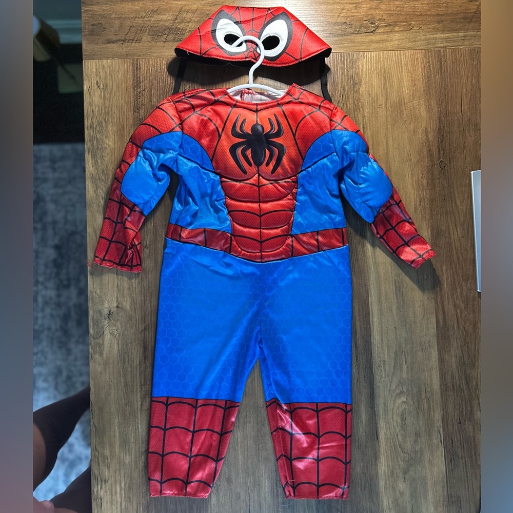 Toddler Spider-Man Costume - 4T- Brand New